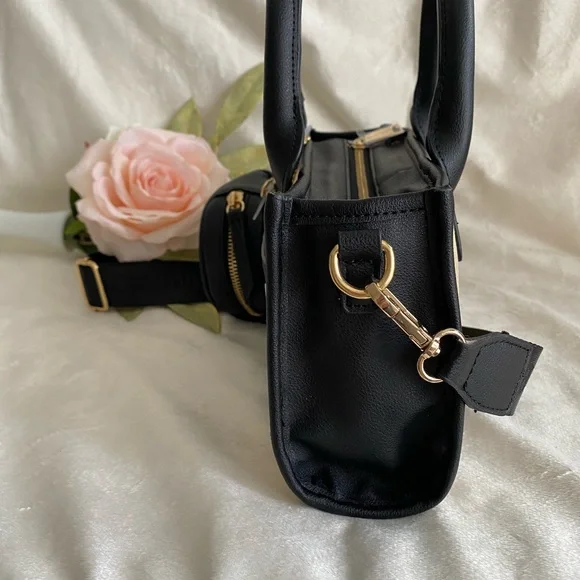 Juicy Couture Black and Tan Women's Bag - Picture 11 of 13
